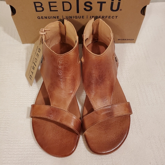 Bed Stu Shoes - 🆕️ BED STU SOTO TAN RUSTIC LEATHER BOHO SANDALS